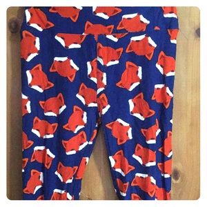 Unicorn!! Fox one size lularoe leggings